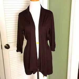 Worthington Chocolate Brown Cardigan NWT
